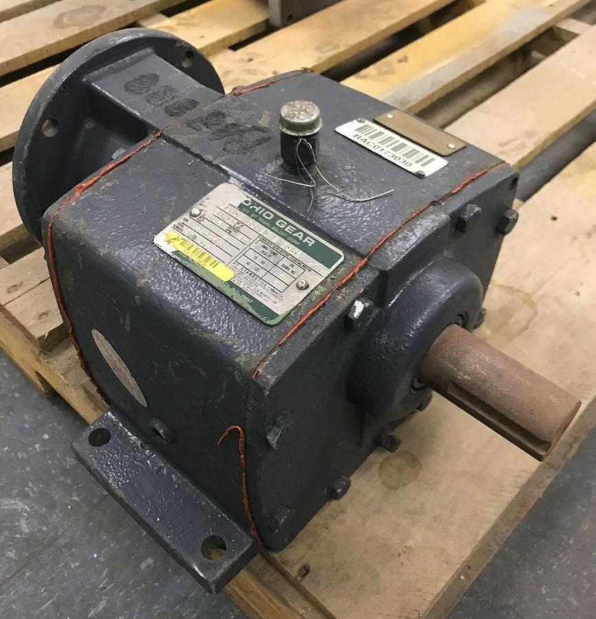 Used Ohio Gear Regal Beloit,CR-DR-20.90-A-M056, Gear Reducer Ratio 21.32