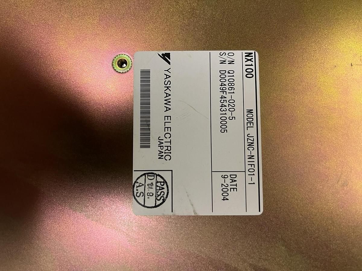 Used YASKAWA,JZNC-NIF01-1,I/O INTERFACE CONTROL BOARD
