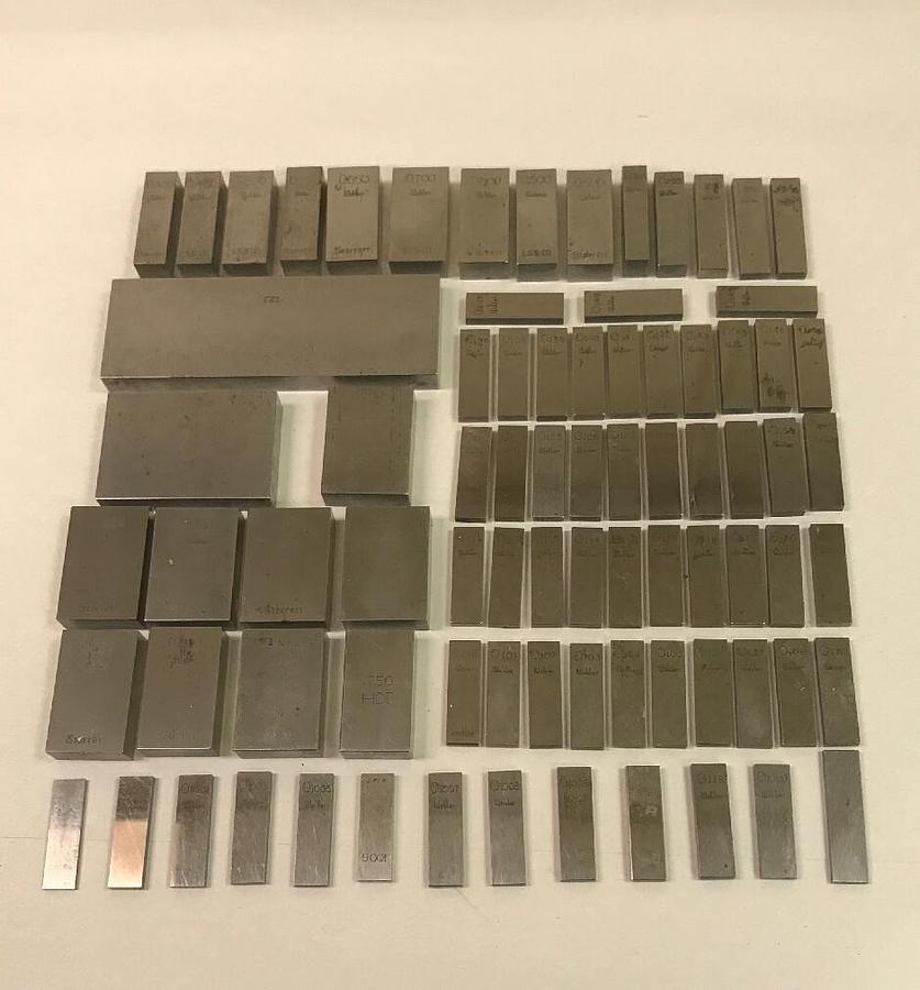 Used Starrett,NA,Gauging Blocks Set