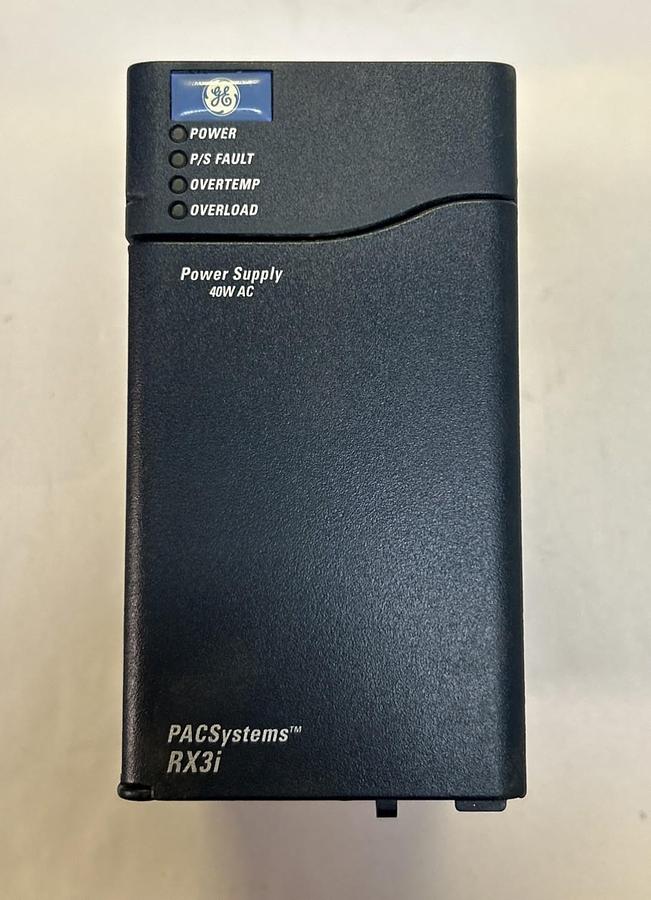 Used GE FANUC,IC695PSA040G,RX3I POWER SUPPLY 120/240VAC 125VDC 40W