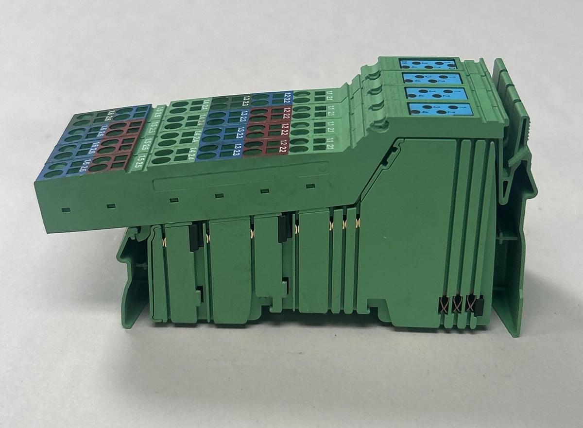 Used PHOENIX CONTACT,IB-IL-24-DI-16,INLINE TERMINAL BLOCK