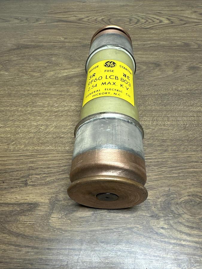 General Electric,9F60LCB803,Motor Starter Fuse 2.54 Max KV.