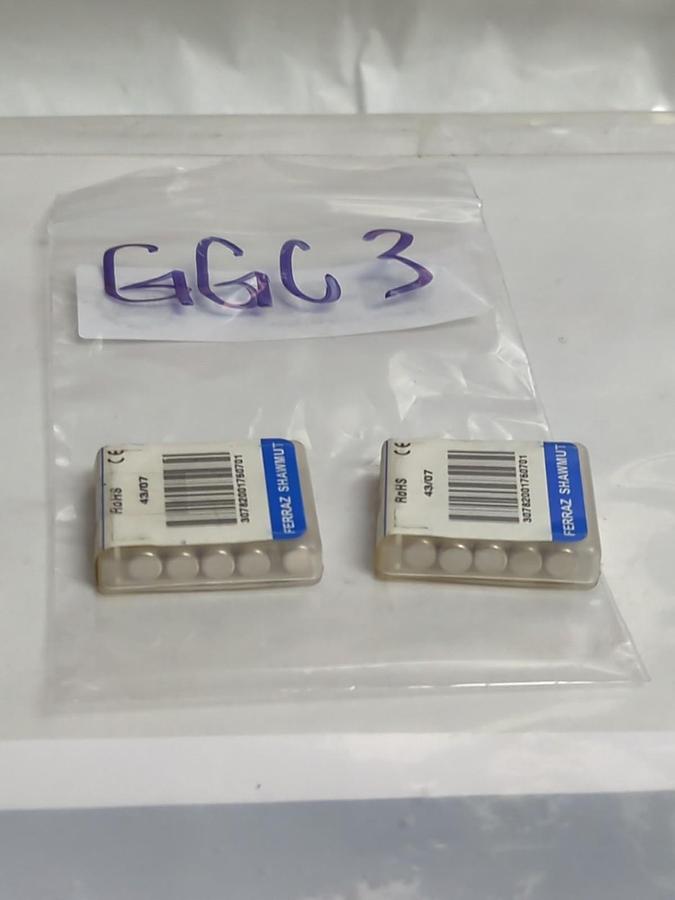 FERRAZ SHAWMUT,GGC-3,FAST ACTING 3 AMP FUSE LOT OF 10 NOS