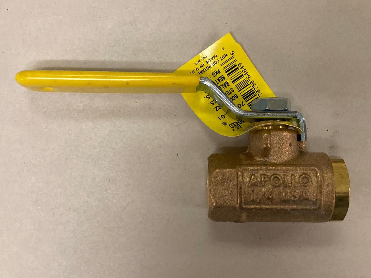 Apollo,70-101-01,1/4 INCH Bronze Ball Valve 600 WOG