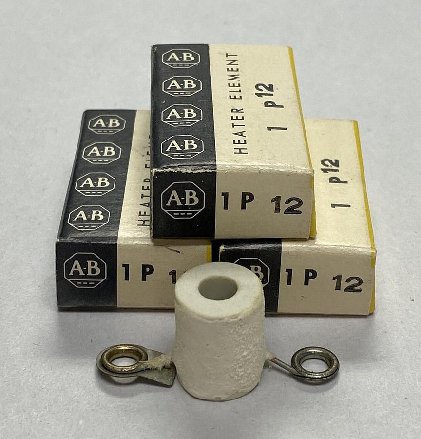 ALLEN BRADLEY,P12,HEATER ELEMENT LOT OF 3 NEW