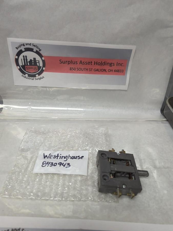 WESTINGHOUSE,8430943,ELECTRICAL INTERLOCK TYPE L-64 600V MAX 200 VA MAX NOS