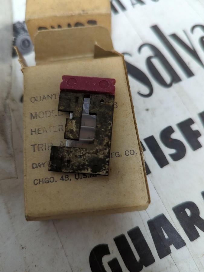 DAYTON ELECTRIC,5X103,HEATER COIL TRIP AMP 10.6 LOT OF 4 NOS