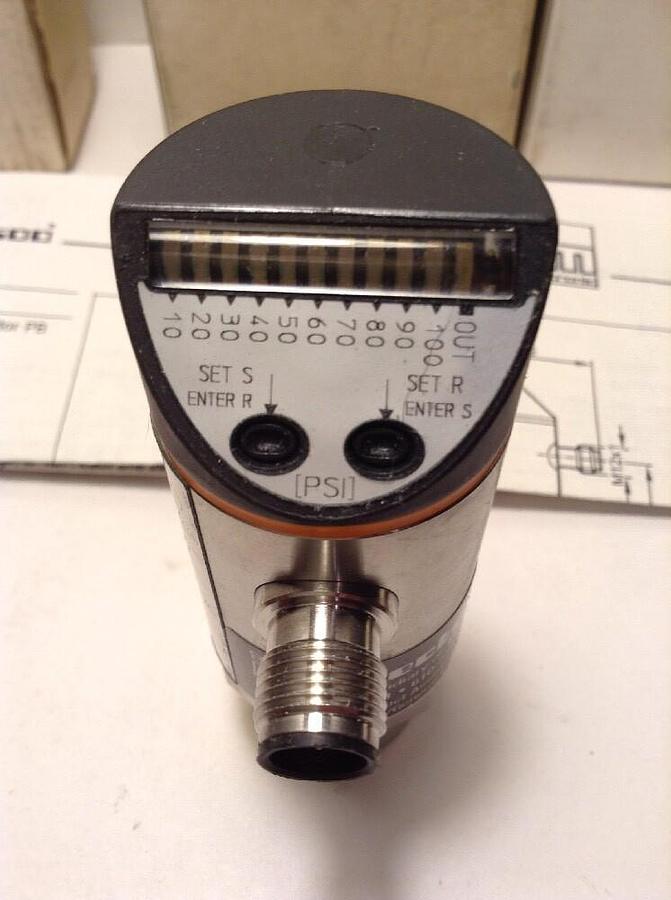 IFM Efector,PB5224,500 Pressure Sensor Stainless Steel