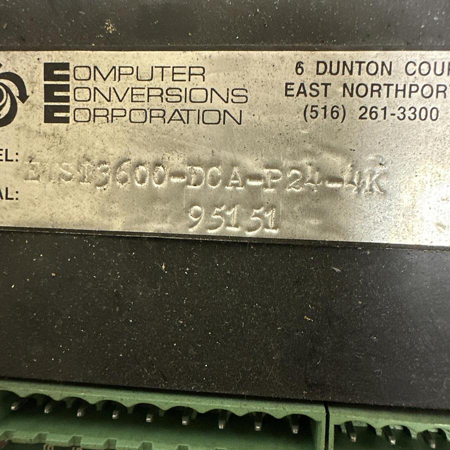Used Computer Conversions Corp,EVST3600-DCA-P24-4K,Trak 2 Encoder