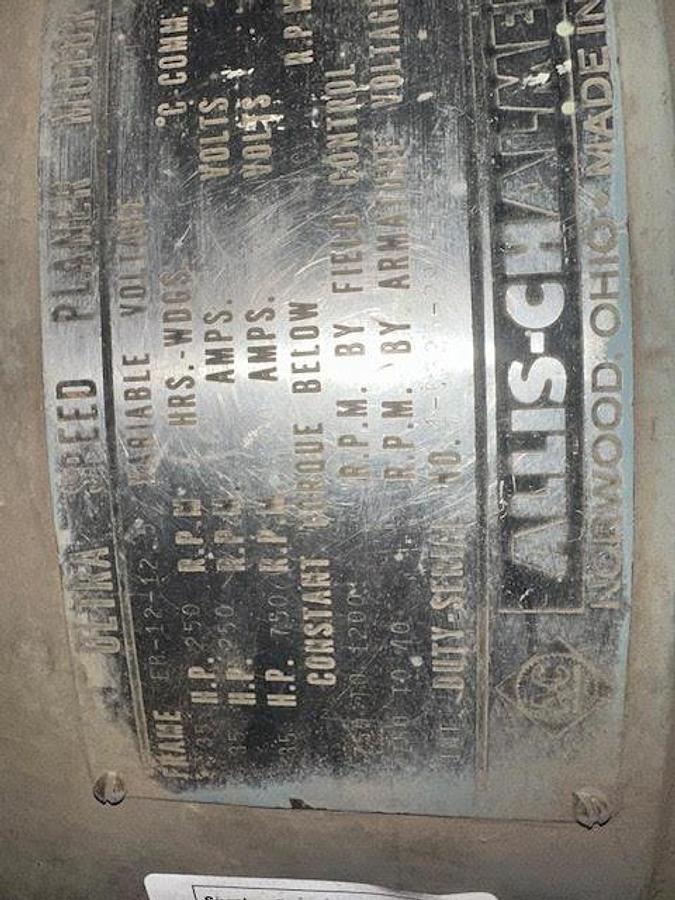 Used Allis Chalmers 250 EB-12-12.5
