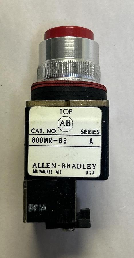 Used ALLEN BRADLEY,800MR-B6,PUSH BUTTON