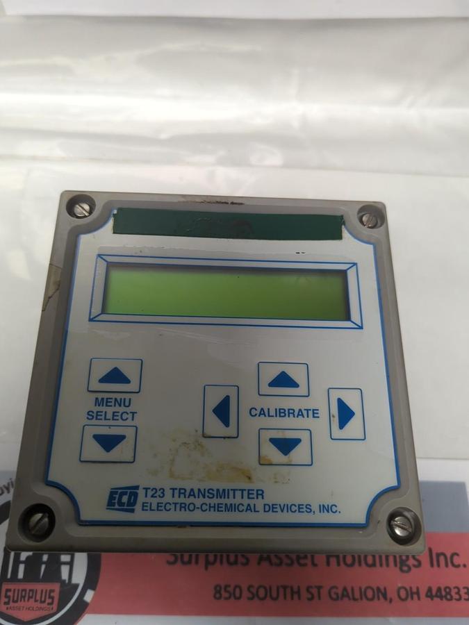 Used ELECTRO-CHEMICAL DEVICES,T23,TRANSMITTER PRE-OWNED