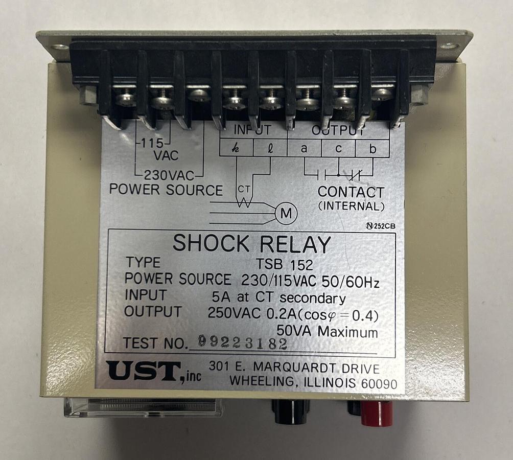 Used TSUBAKI,TSB152,SHOCK RELAY