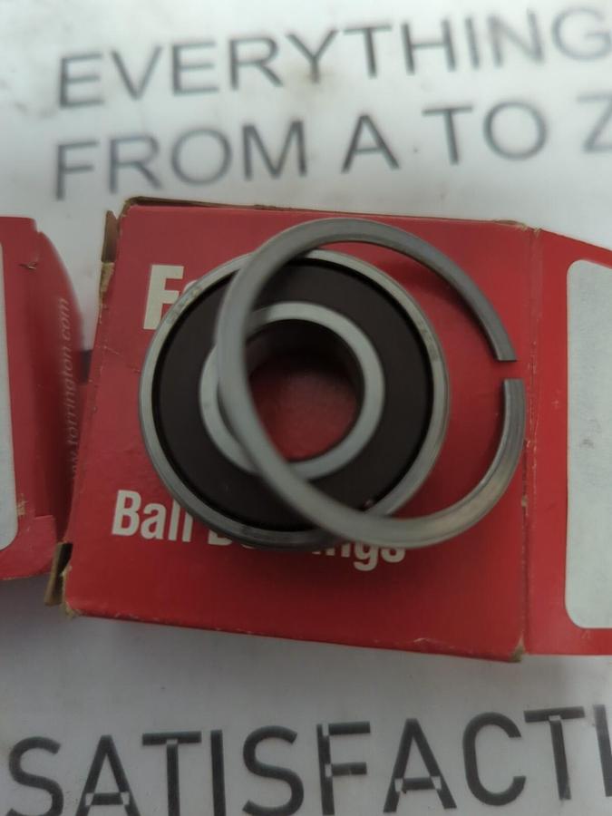 FAFNIR,202PPG,ROLLER BEARING WITH SNAP RING LOT OF 2 NOS