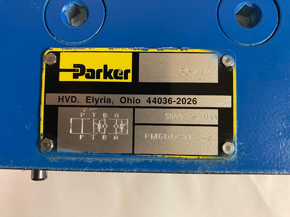 Parker,FM6DDSN,HYDRAULIC FLOW CONTROL VALVE