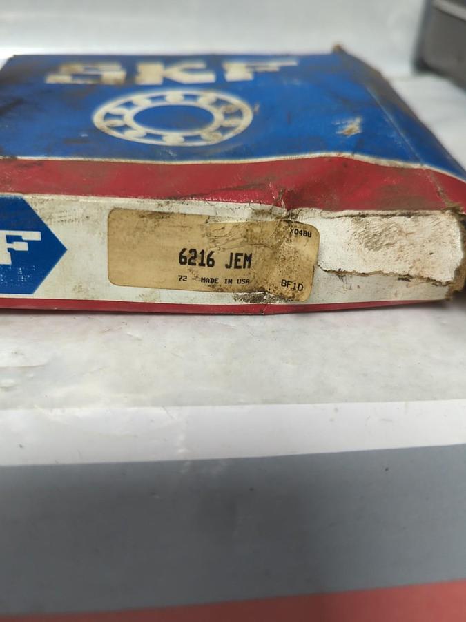 Used SKF,6216 JEM,DEEP GROOVE BALL BEARING PRE-OWNED