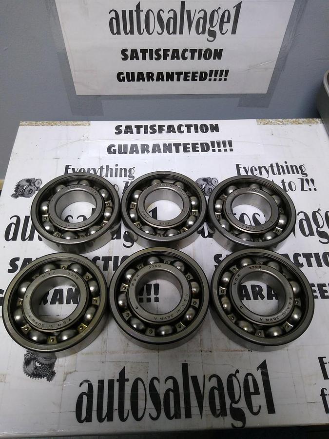 New Departure,3308,Deep Groove Ball Bearing NO BOX!! Lot of 6 NOS