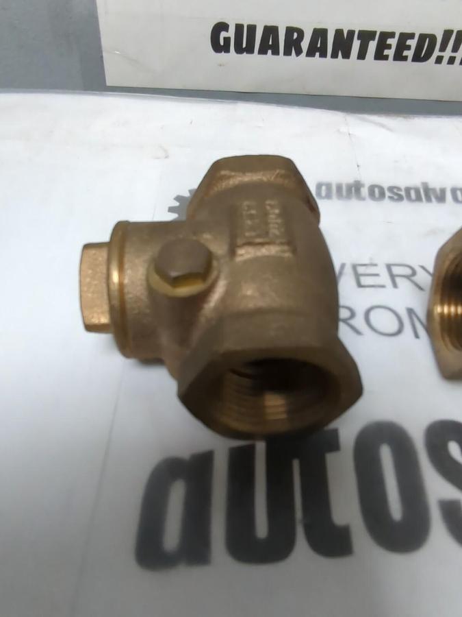 MILWAUKEE,125S 200W,3/4 INCH SWING CHECK VALVE LOT OF 2 NOS