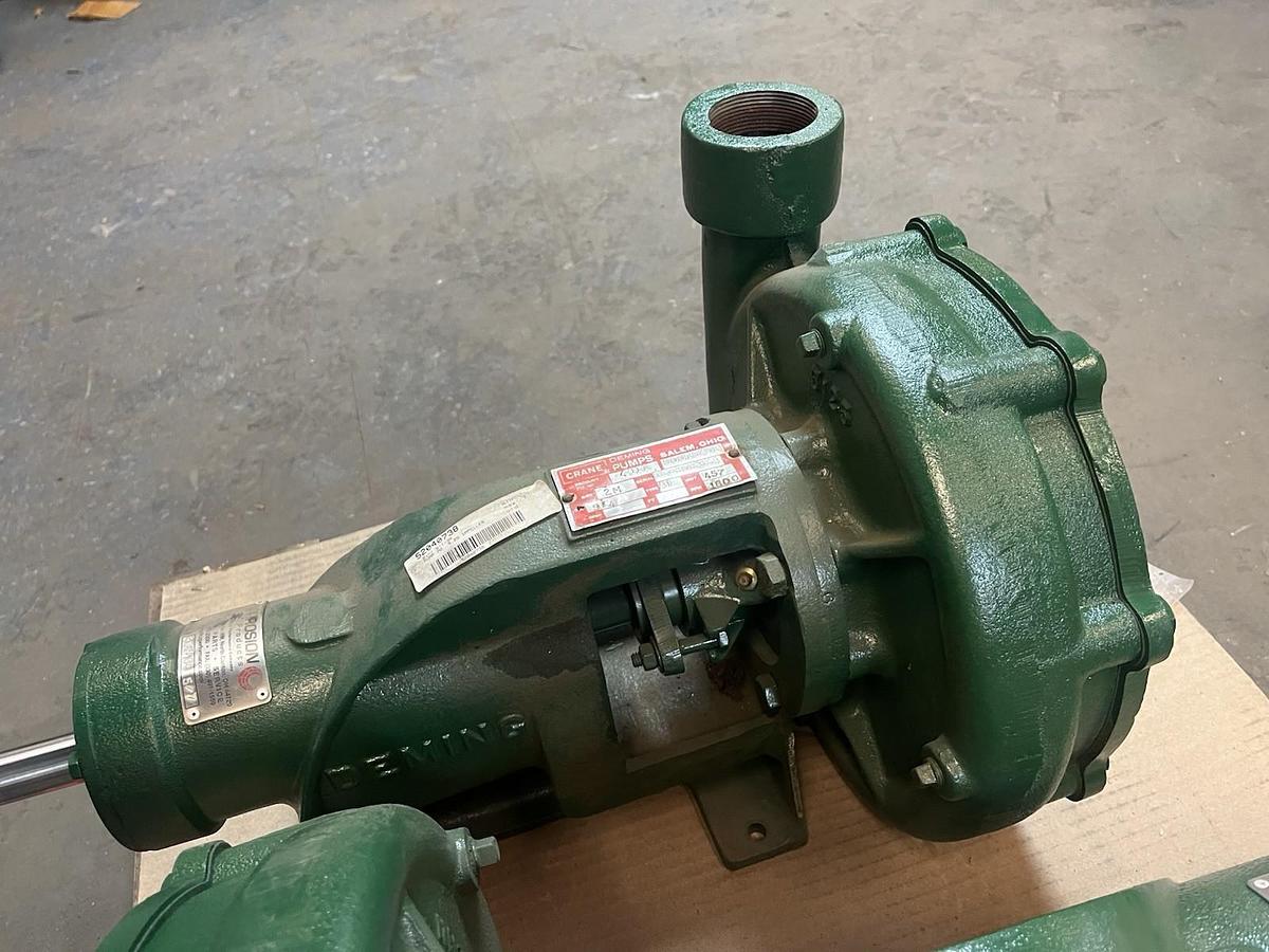 Used CRANE DEMING,4011,CENTRIFUGAL PUMP 4011 3X2X10 9.25 IMPELLER REFURBISHED