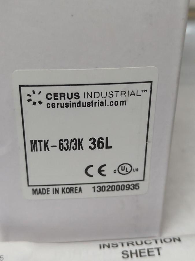 CERUS,MTK-63/3K 36L,THERMAL OVERLOAD RELAY NOS