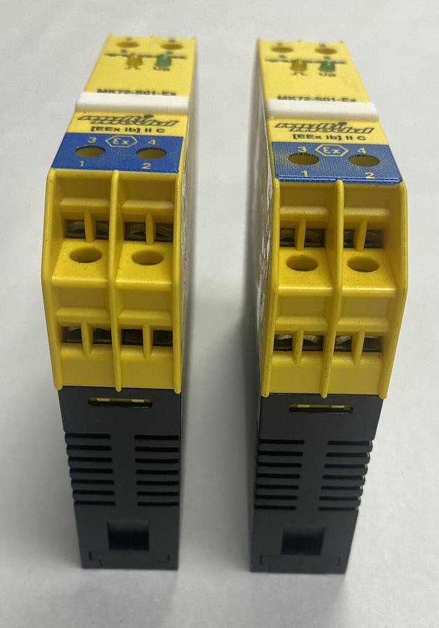 TURCK,MK72-S01-EX/24VDC,MULTI MODULE RELAY LOT OF 2 NOS