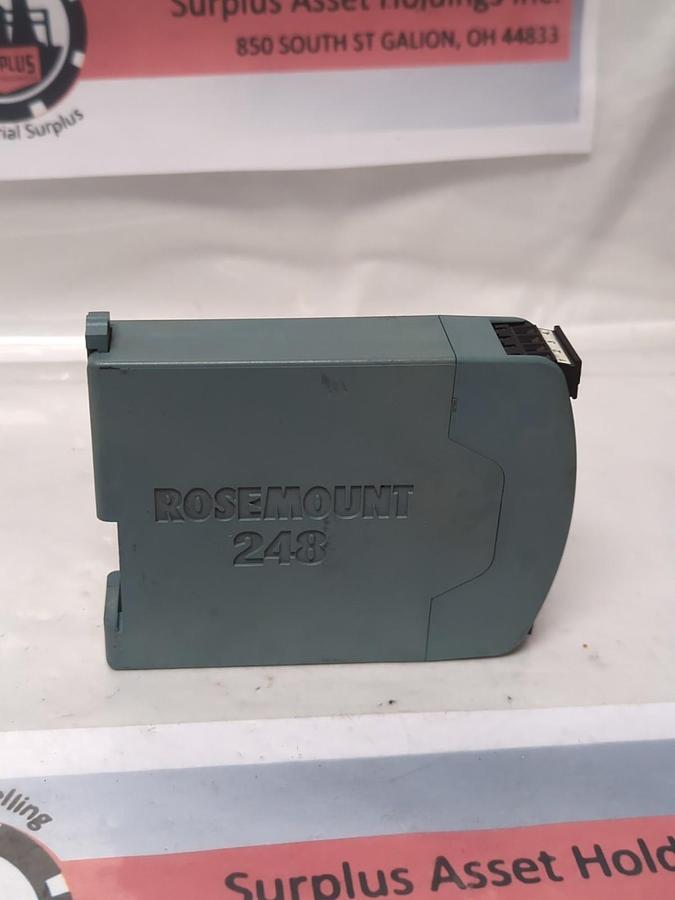 Used ROSEMOUNT,248RANA,TEMPERATURE TRANSMITTER 0-300°F PRE-OWNED