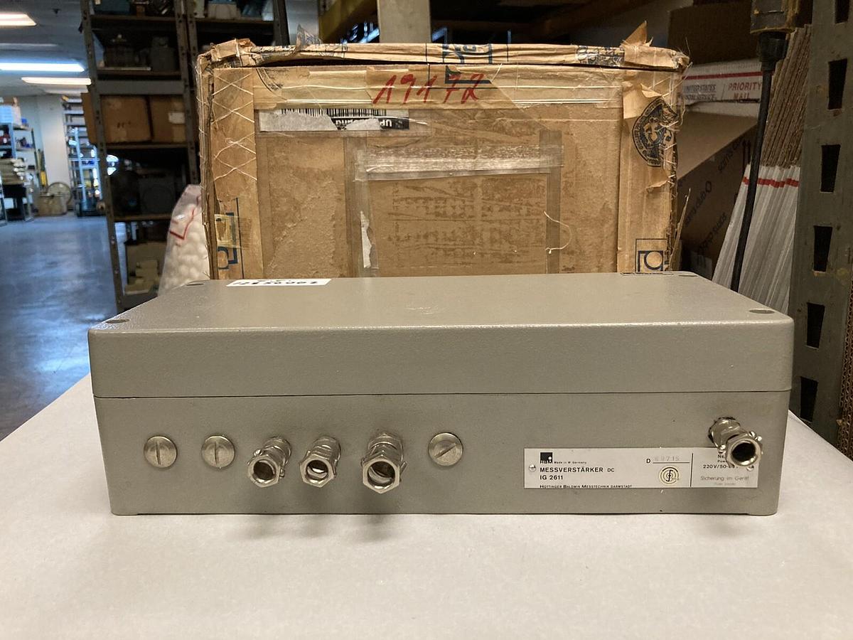 HBM Messverstarker,IG 2611,Controller 220V/50-60HZ