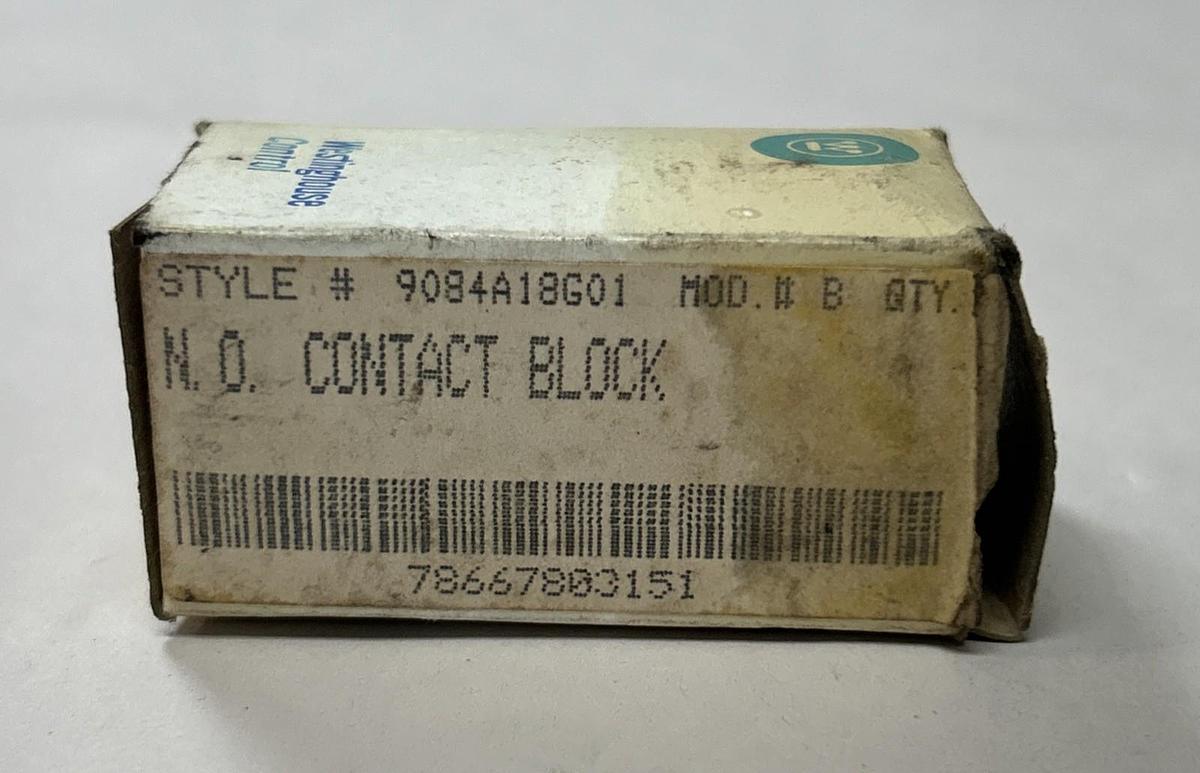 WESTINGHOUSE,9084A18G01,CONTACT BLOCK NOS