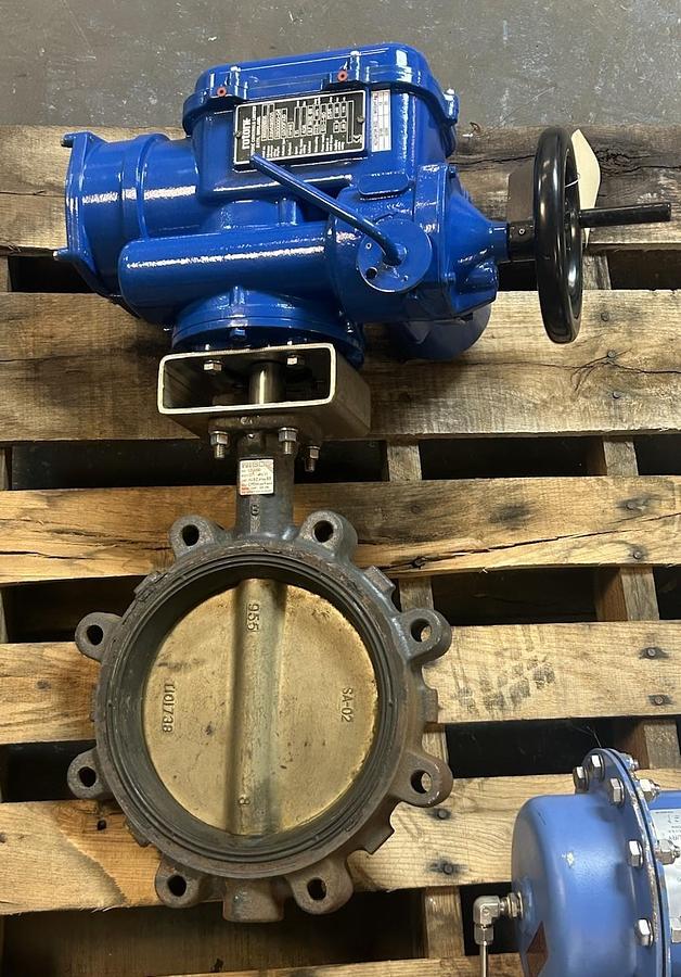 Used ROTORK,Q300FA10,VALVE ACTUATOR BUTTERFLY VALVE