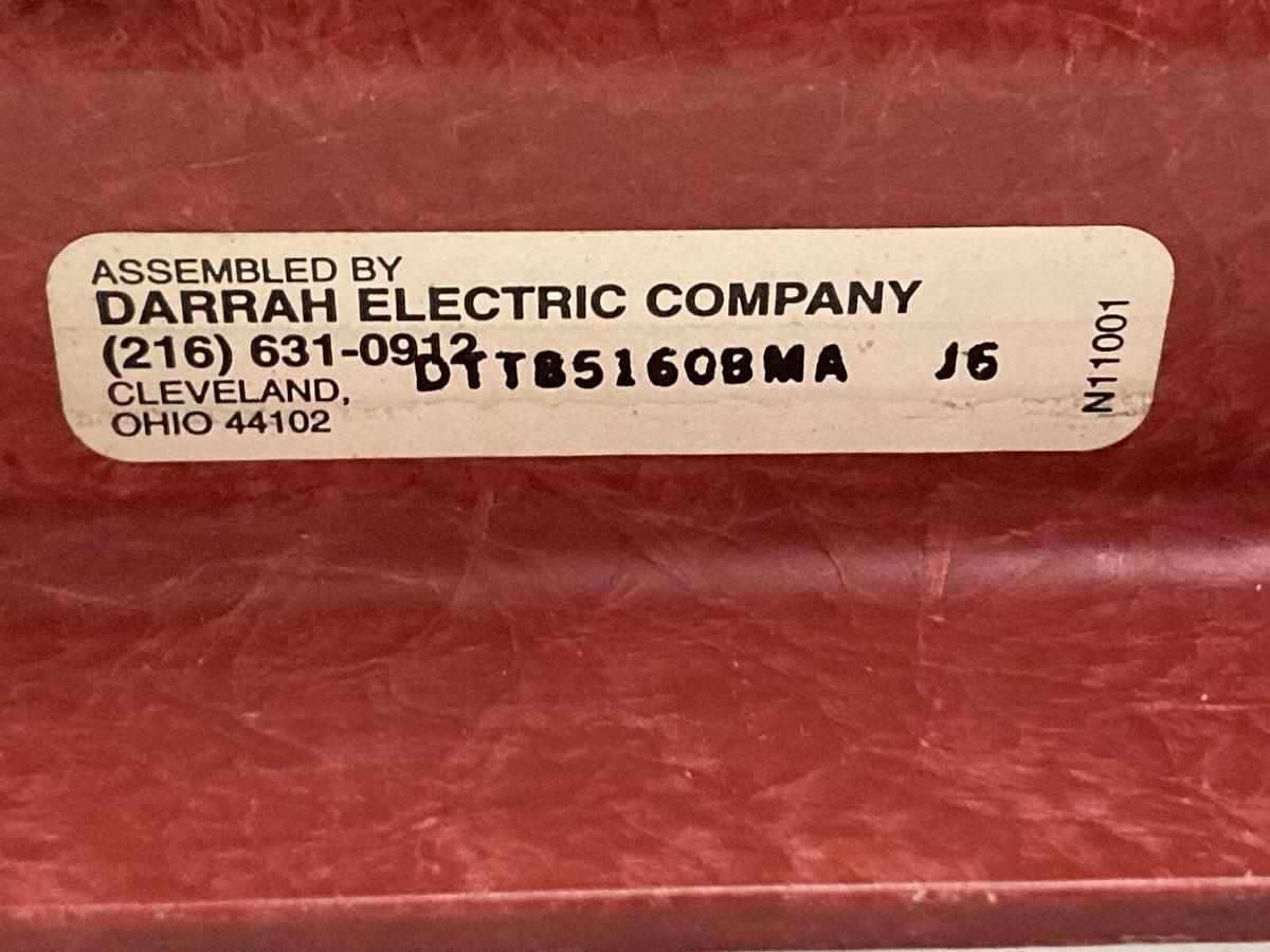 Darrah Electric Company,N11001 DTT85160BMA,Resistance Welder Contactor