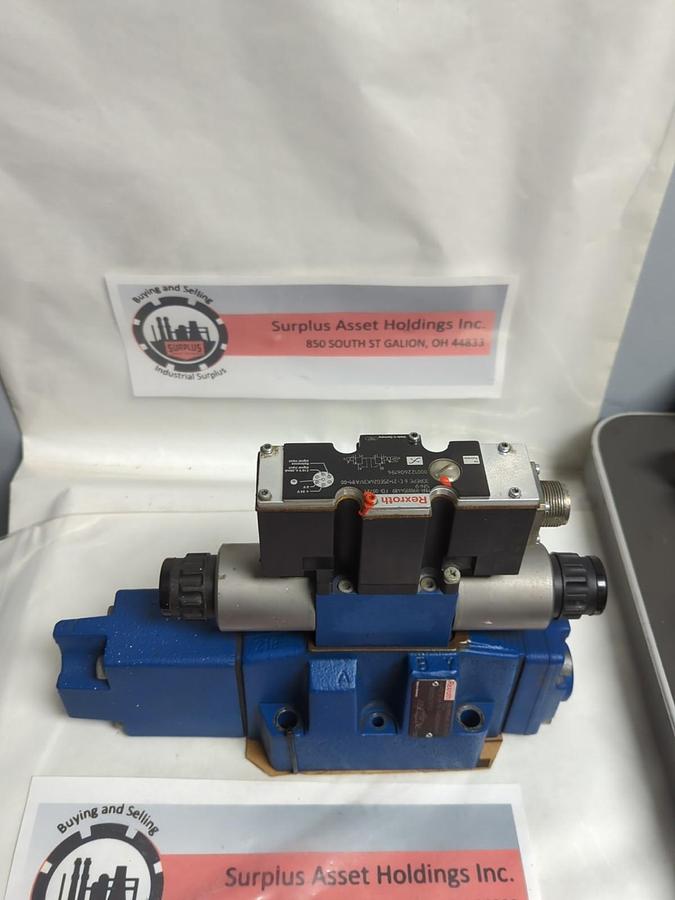 Used REXROTH,4WRZE 16 W6-150-71/6EG24K31/A1M,HYDRAULIC SOLENOID VALVE PRE-OWNED
