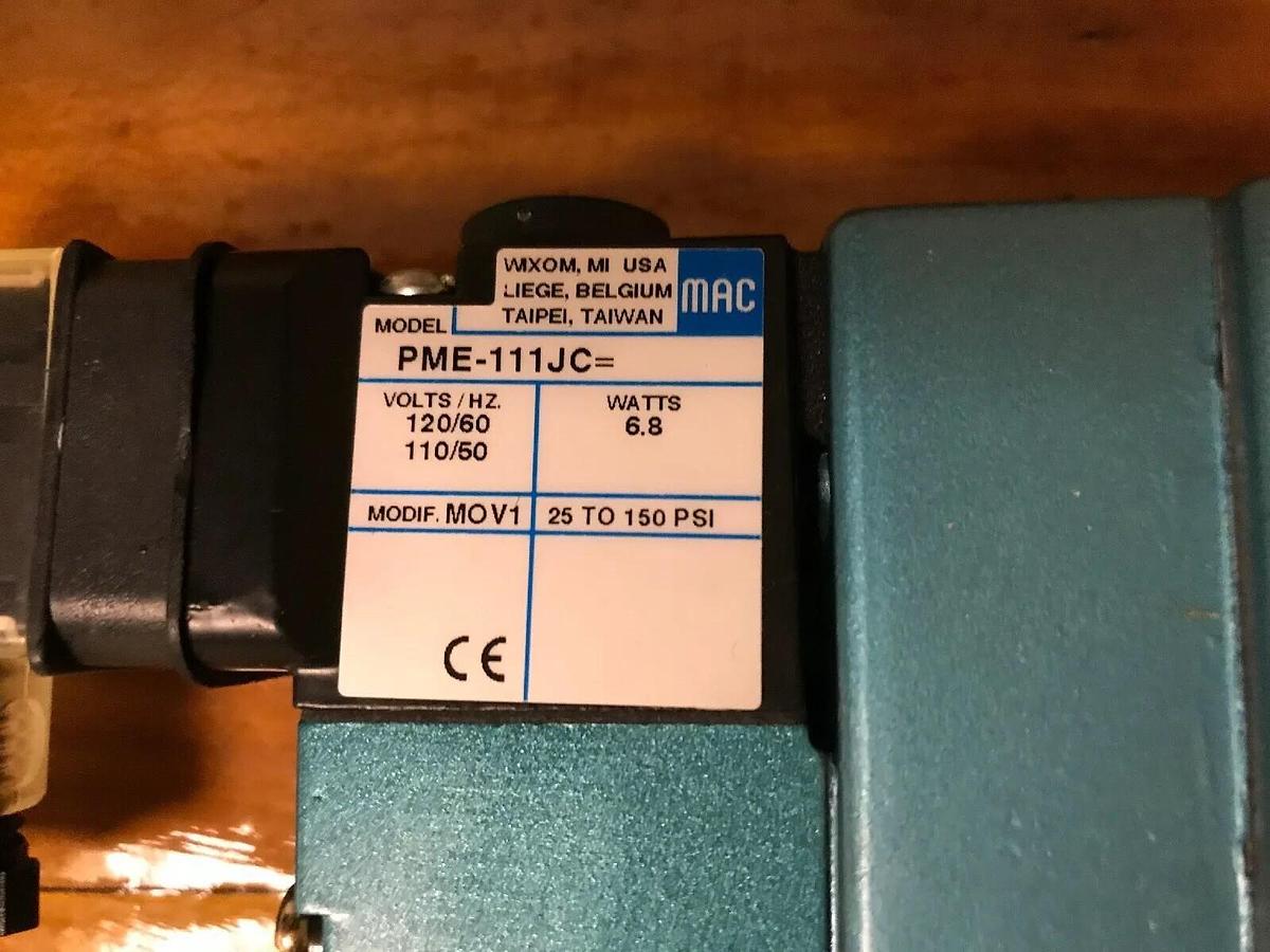 MAC,MV-A1C-A251-PM-111JC,Solenoid Valve