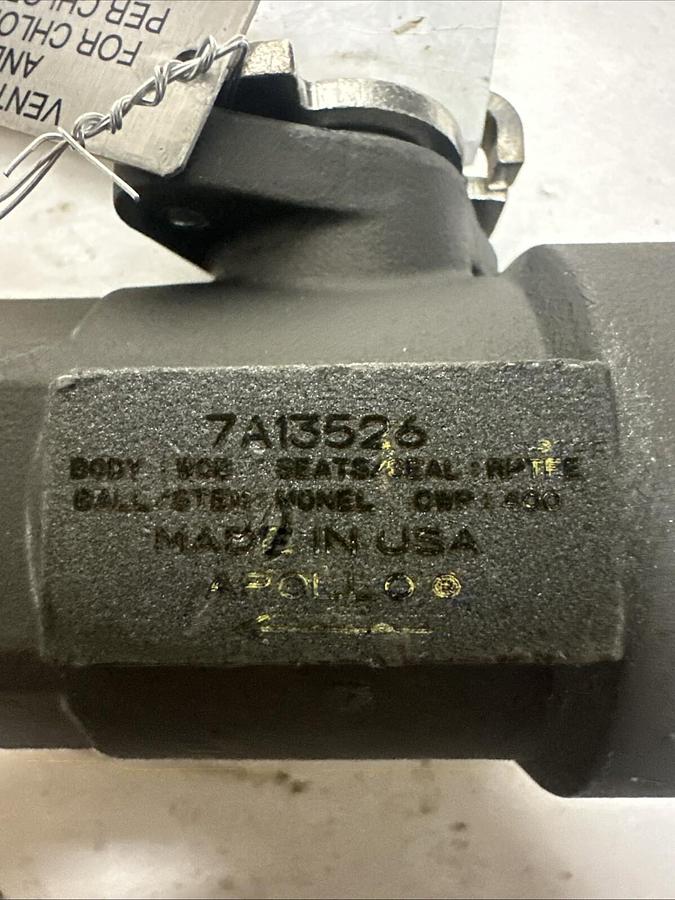 Apollo,7A-135-26,1" Ball Valve For Chlorine Service NEW