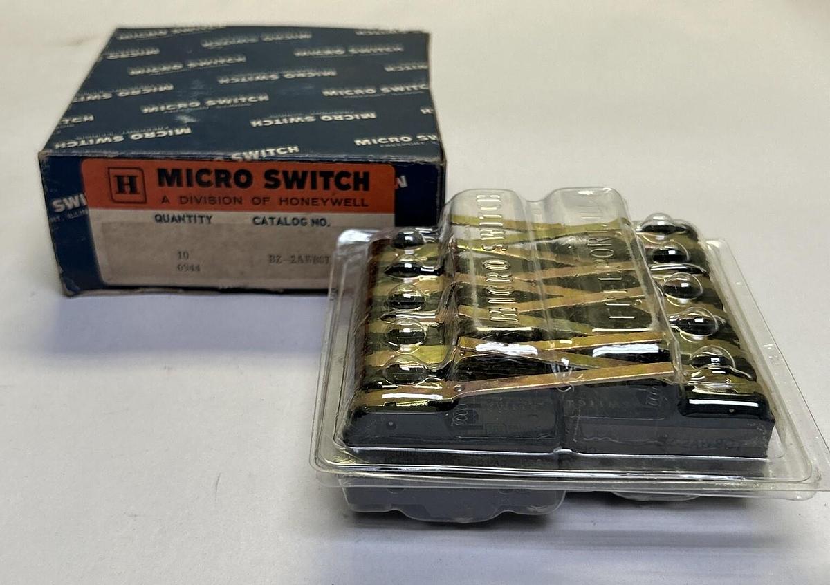 HONEYWELL MICROSWITCH,BZ-2AW80T,LIMIT SWITCH LOT OF 10 NEW