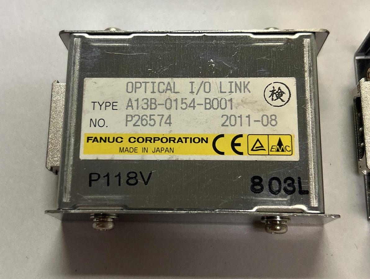 Used FANUC,A13B-0154-B001,I/O LINK ADAPTER LOT OF 2