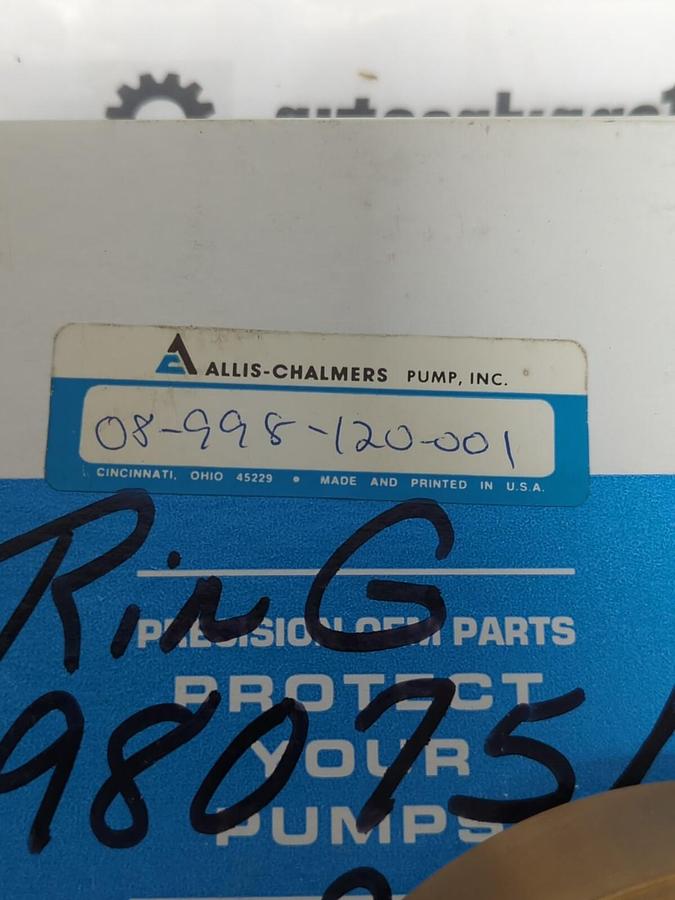 ALLIS-CHALMERS,08-998-120-001,BRASS RING BUSHING