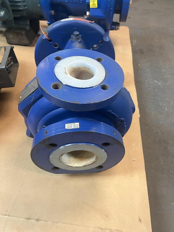 Used FLOWSERVE,3X2X6",INNOMAG MAGNETIC DRIVE SEALLESS PUMP IMP DIA 7"