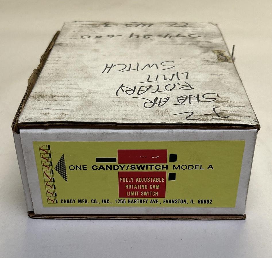 Used CANDY CONTROLS,MODEL-A,LIMIT SWITCH NEW