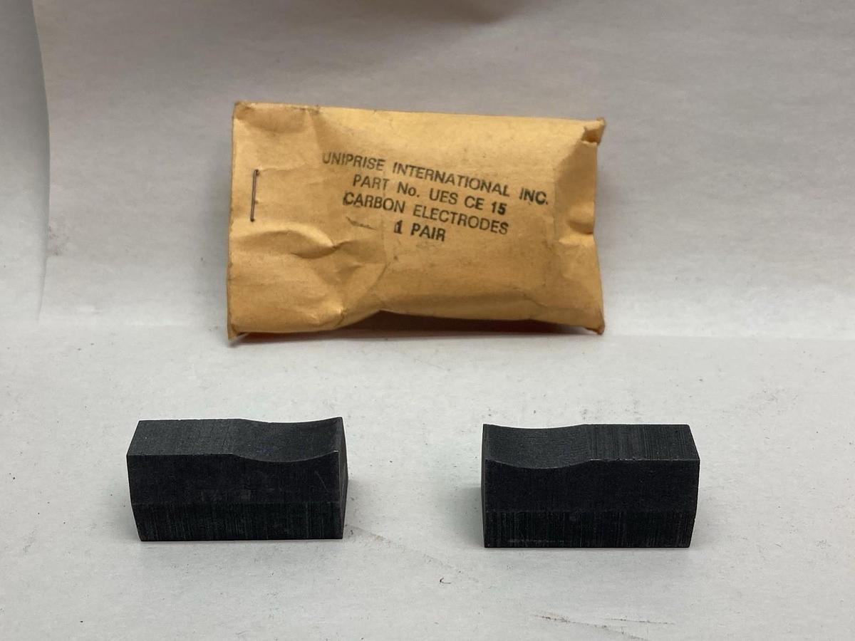 Uniprise International INC,Part UES CE 15,Carbon Electrodes LOT OF 2