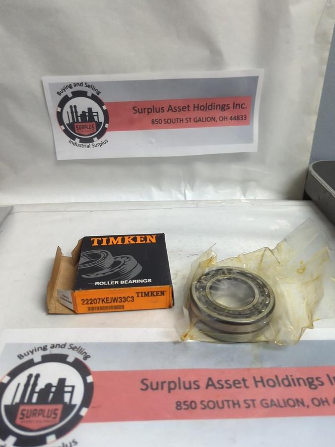 TIMKEN,22207KFJW33C3,SPHERICAL ROLLER BEARING NOS