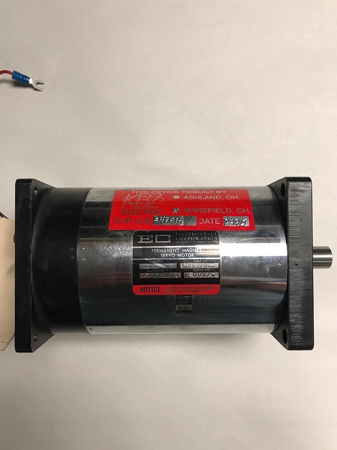 Used Electro-Craft,0703-03-045,Permanent Magnet Servo Motor