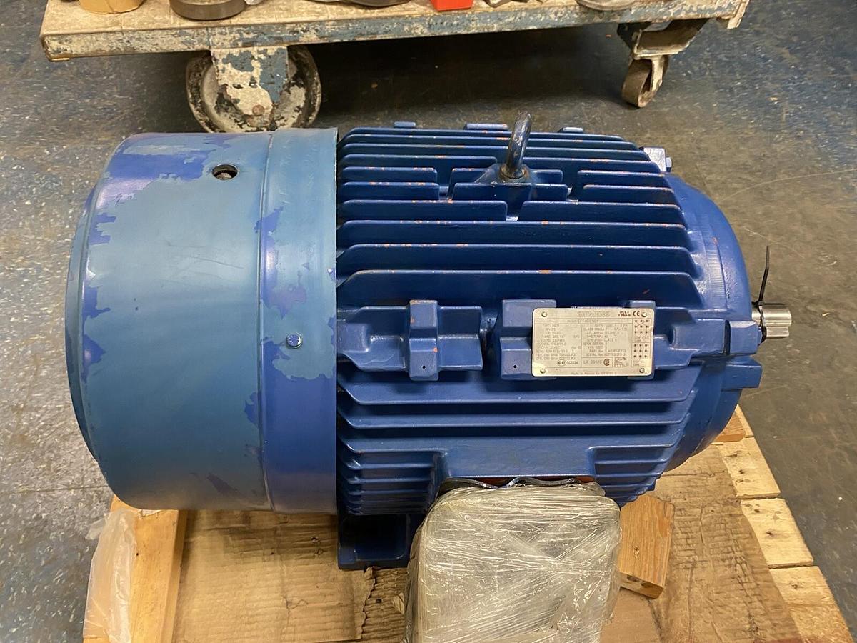 Used SIEMENS,RGZP,75HP MOTOR 365TS 3545RPM 230/460V