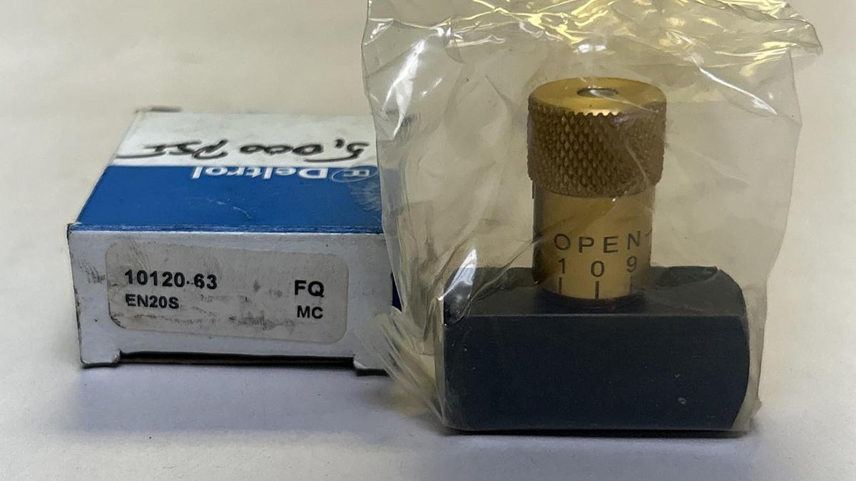 DELTROL,EN20S,NEEDLE VALVE 1/4 NPT NOS
