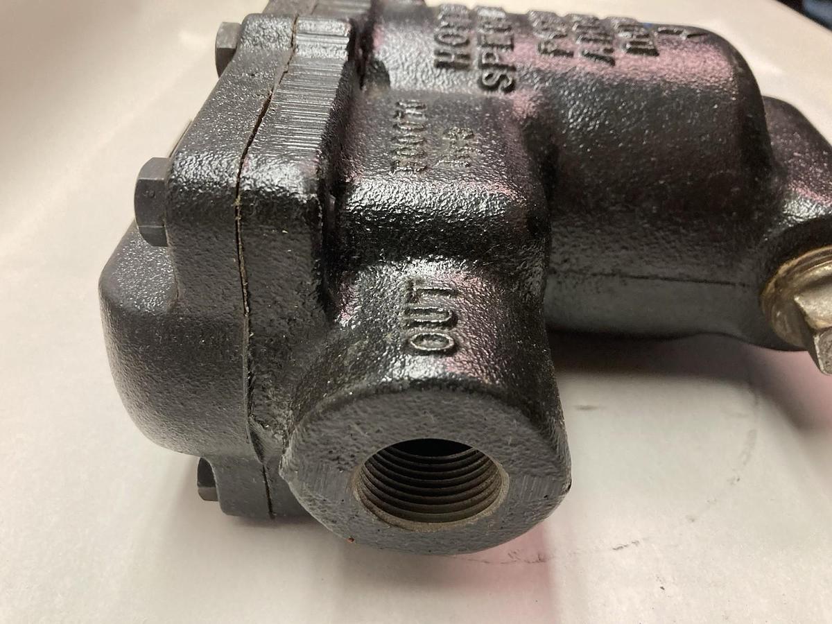 Used ITT Hoffman,B1125A,Inverted Bucket Trap 125PSI 250PSIG Max