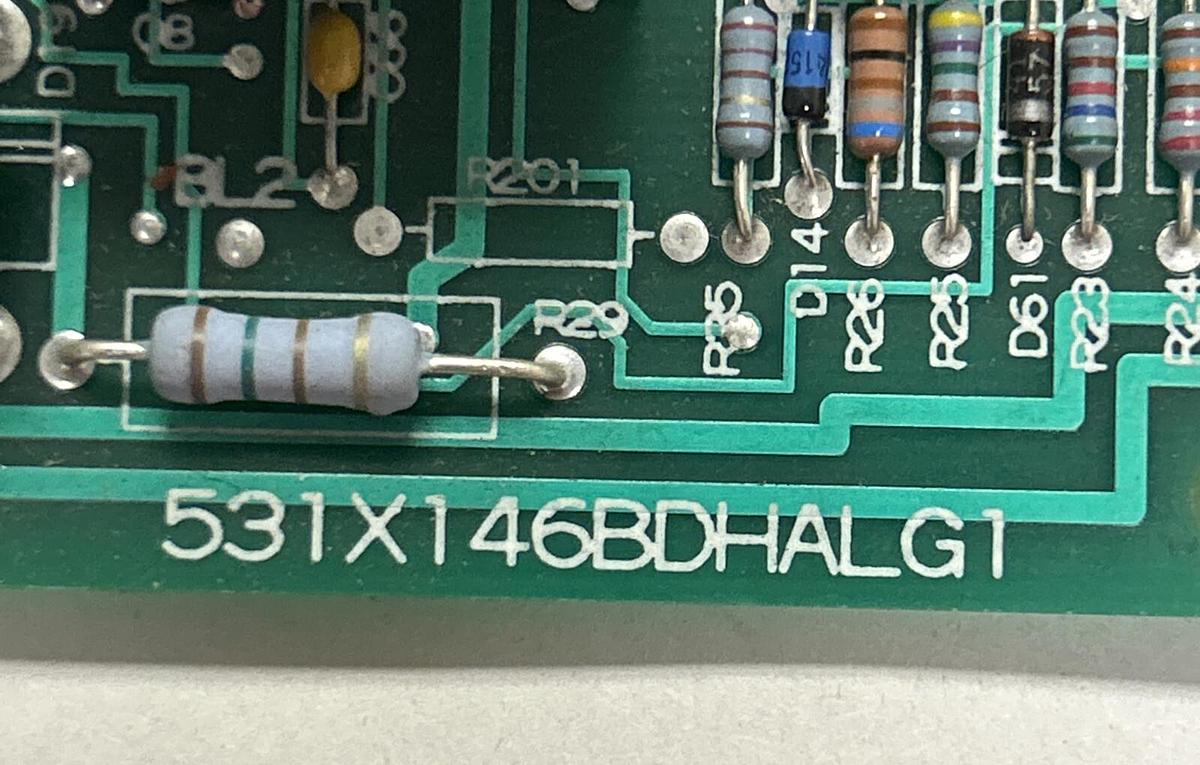 Used GENERAL ELECTRIC,531X146BDHALG1,BASE DRIVER BOARD