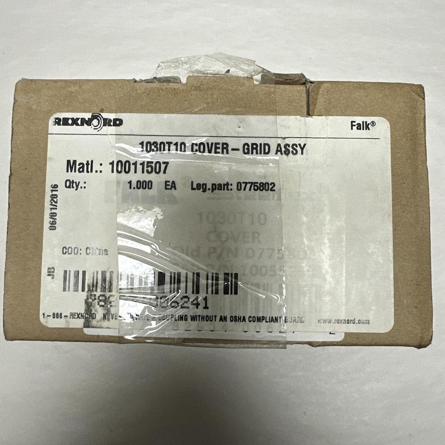 Used Rexnord,1030T10,Cover & Grid Assembly 10011507