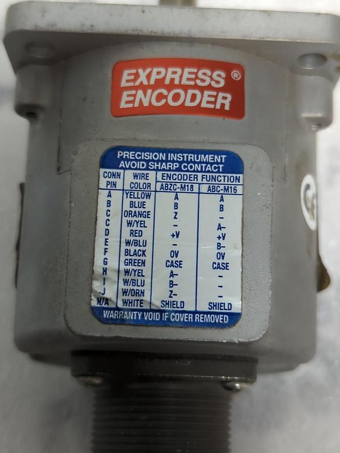 BEI,01002-8757,EXPRESS ENCODER MODEL XH25D-SS-1000-ABZC-28V/V-EM18 MISSING BOX