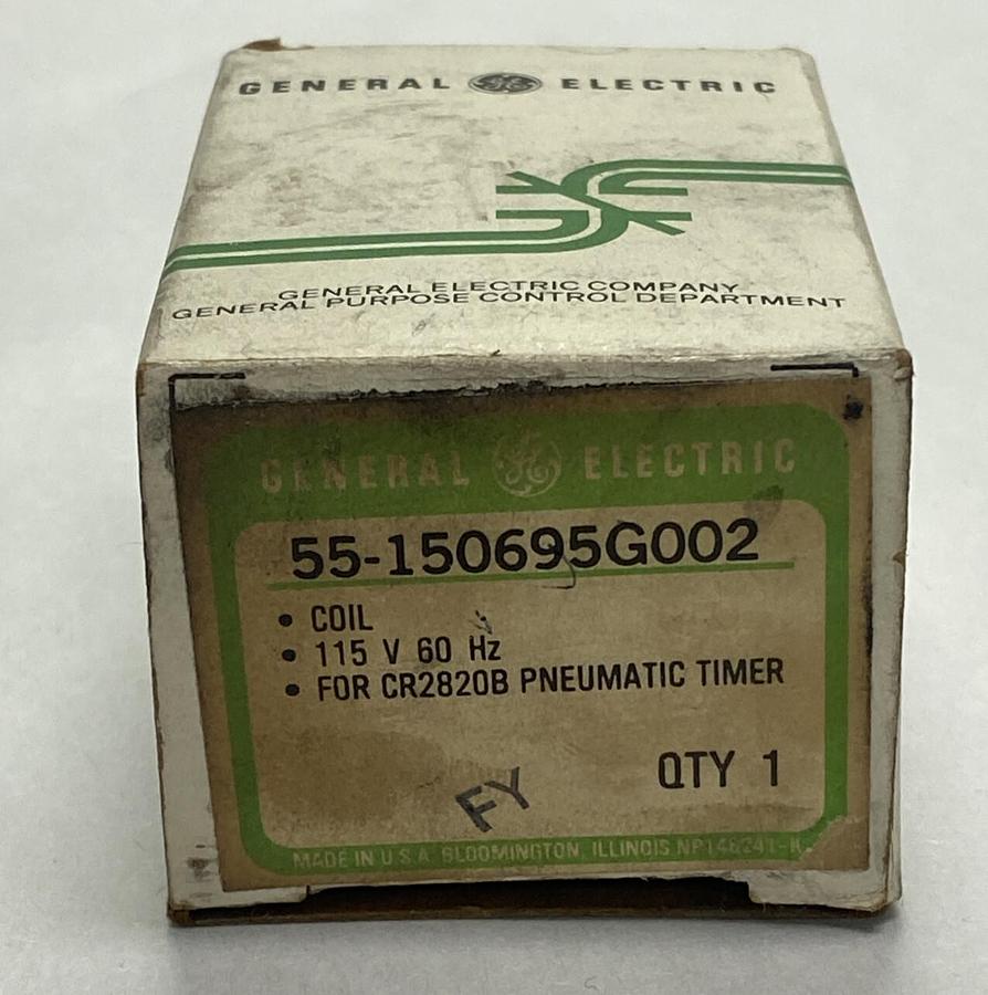 GE,55-150695G2,Coil 115V 60Hz NOS