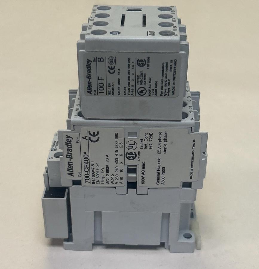 ALLEN BRADLEY,700-CF400VD,CONTROL RELAY 110-120V NOS