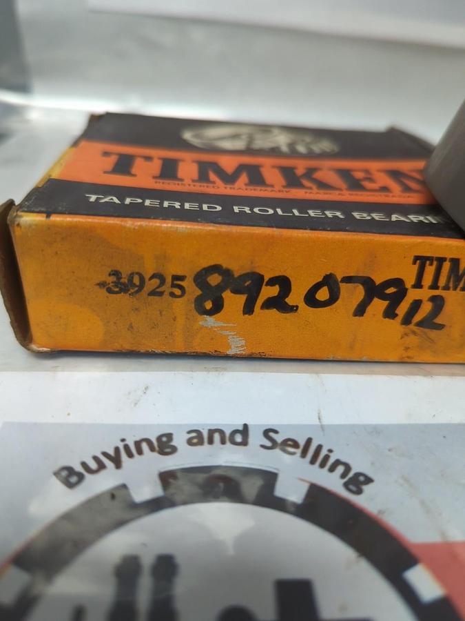 TIMKEN,3925,ROLLER BEARING CUP NOS